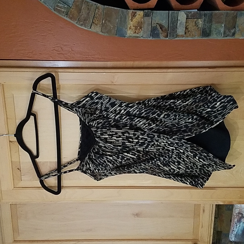 Miraclesuit Multicolor Print Swim Tankini Top